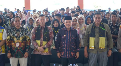 Wabup Tanjabtim Sampaikan Terima Kasih kepada Presiden dan Gubernur atas Hadirnya Sekolah Rakyat